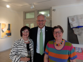 Bezirkstagspräsident Richard Bartsch...