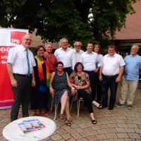 Sommerempfang der SPD-Bezirkstagsfraktion in Zirndorf