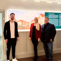 Besuch im jüdischen Museum von Sven Erhardt, Magdalena Reiß, Carsten Träger MdB
