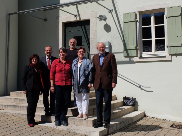 SPD-Bezirkstagsfraktion mit Bürgermeister Werner Baum in Treuchtlingen